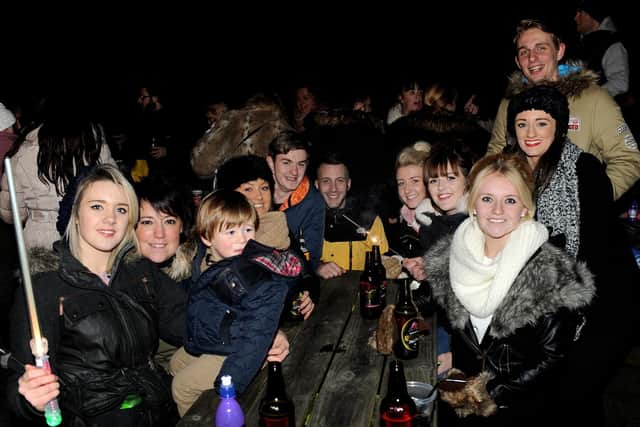 Bonfire Night at the Ship Inn Sewerby in 2014. (NBFP PA1445-8l)
