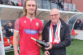 Kieran Burton is named as the man of the match after the 1-0 home win against AFC Telford United