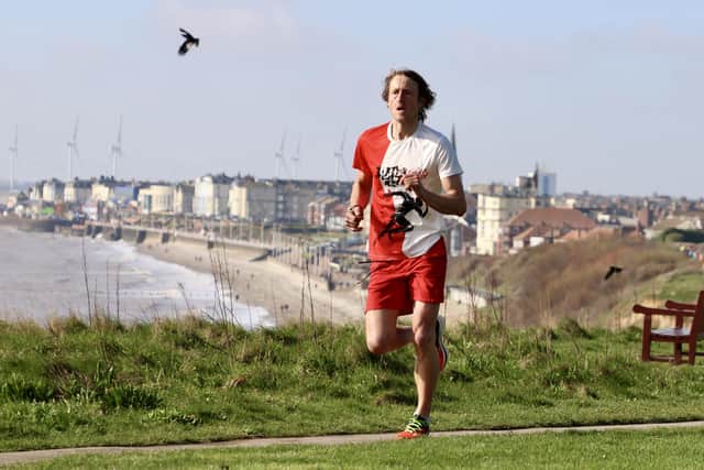 James Wilson won the Sewerby parkrun. PHOTOS BY TCF PHOTOGRAPHY