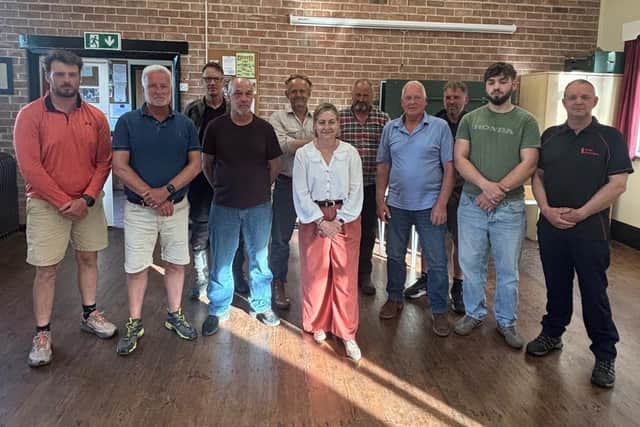 Alison Hume MP meets Coastguard Rescue officers in Ravenscar