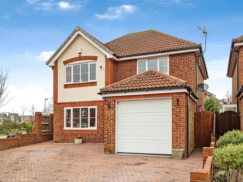 This four bedroom detached house is for sale with Express Estate Agency for £310,000.