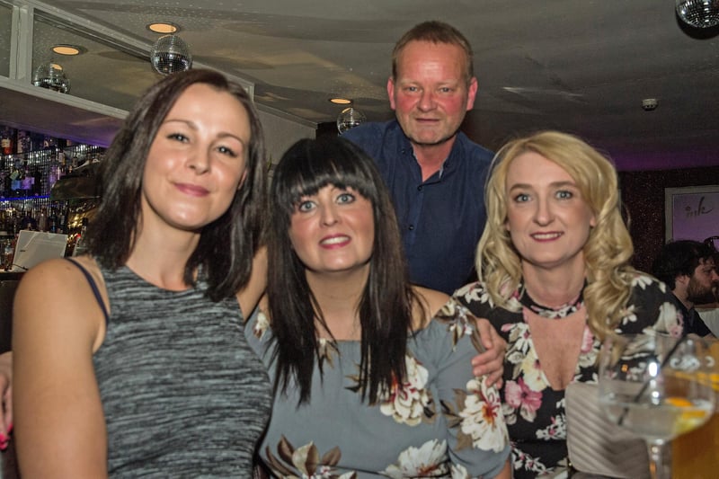 Andy, Karen, Amanda & Laura swop operating theatre for The Ink Bar.
152256f