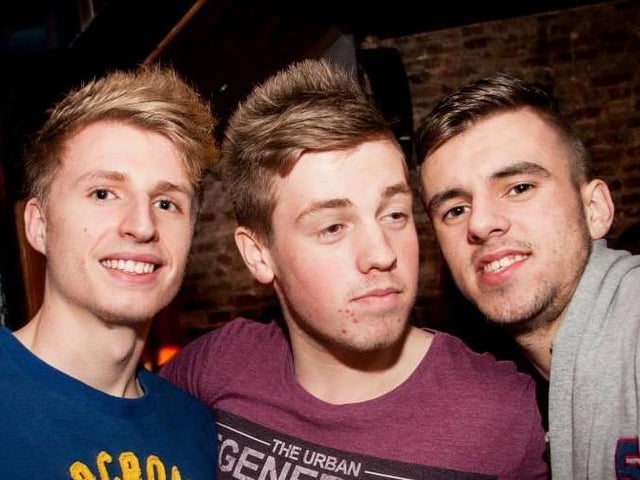 Sam, Josh and Chris having a great time