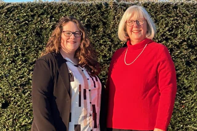 Sarah Parker, Head of Agriculture (left), Emma Elwess, Director of Wills & Probate (right)