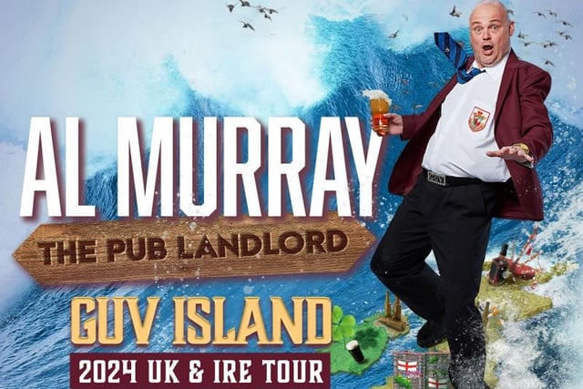 Al Murray is bringing his comedy tour 'Pub Landlord' to Scarborough on Friday, April 26.