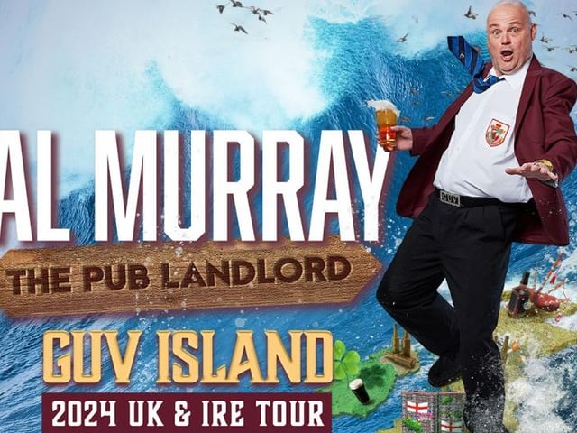 Al Murray is bringing his comedy tour 'Pub Landlord' to Scarborough on Friday, April 26.
