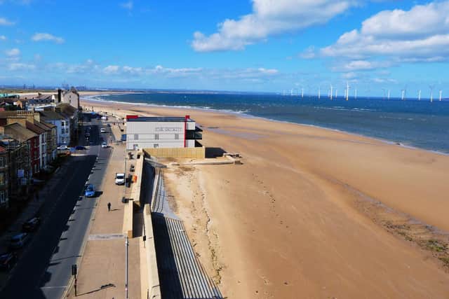 View of Redcar from the beacon.