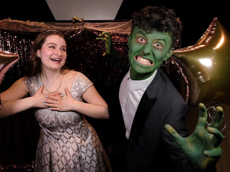 Love conquers all for Zombie Jonny (Toby) and his 'sweet' heart Toffee (Heidi).
