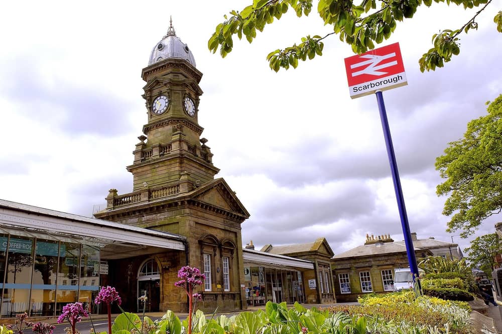 Scarborough Railway Station viewpoint. 
picture: Richard Ponter