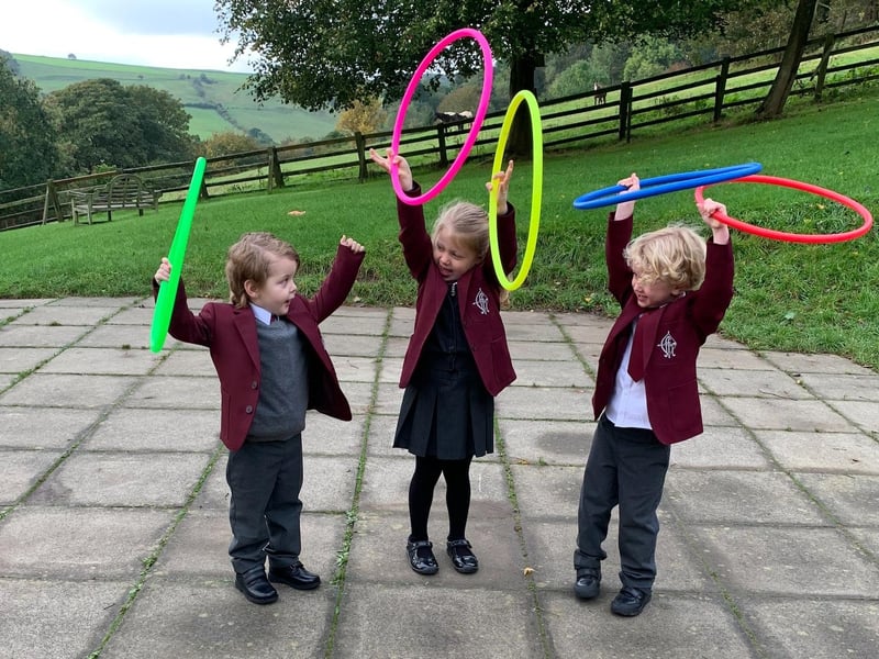 New starters at Fyling Hall School.