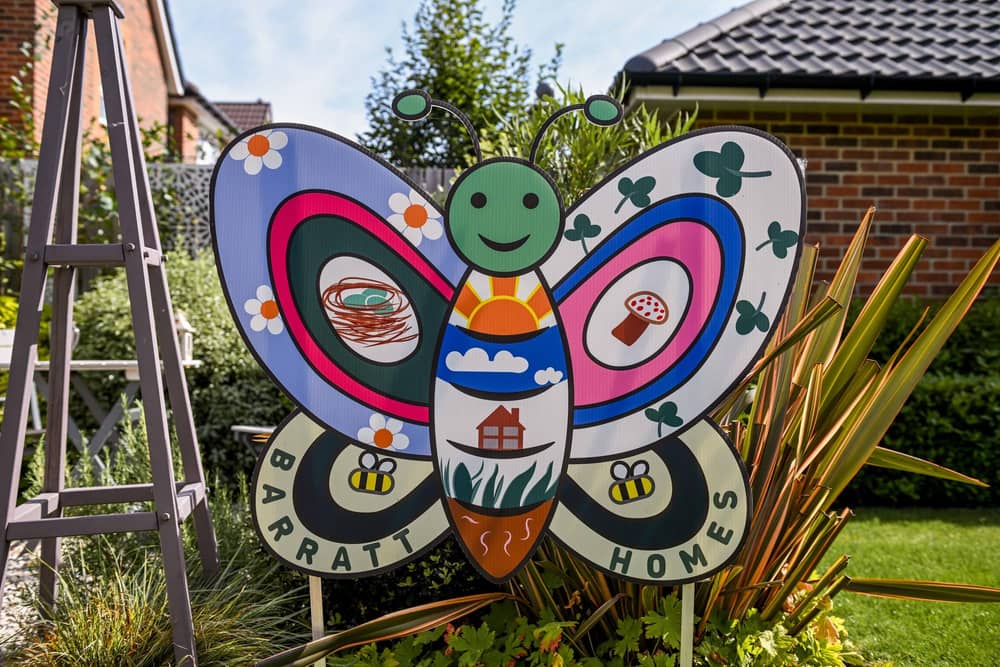 Members of the community can visit developments in Cayton, Whitby and Bridlington to collect the butterfly-friendly wildflower seed paper.