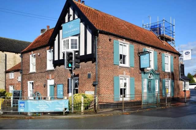 The Coach & Horses in Rillington is currently for sale.