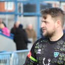 Blues keeper Shane Bland at Gainsborough.