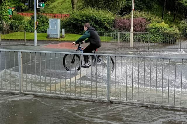 The rain is set to continue this week across the Yorkshire coast, according to the Met Office.