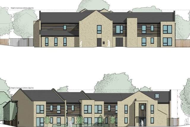 Proposed elevations for the Beyond Housing women's refuge