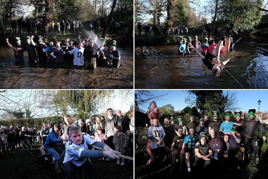 IN PICTURES: Villages battle for glory at Ye Olde Forge Valley Inn Tug of War near Scarborough 
