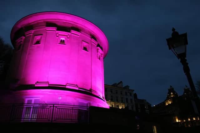 The Rotunda Museum will be lit in pink for NHS Organ Donation Week