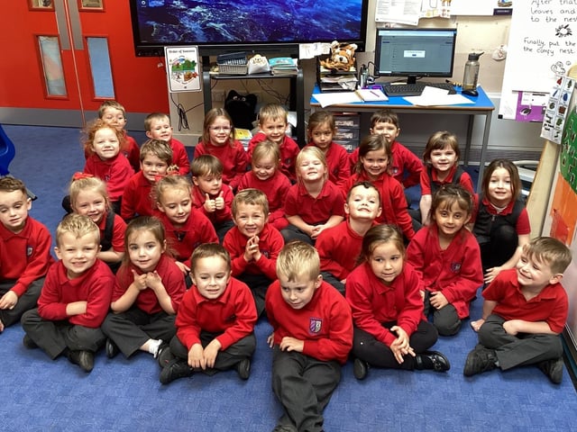 Newby and Scalby School class OS, Mrs Scott.