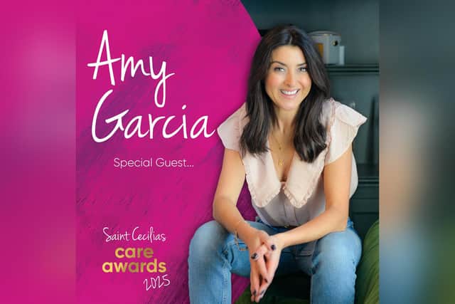 BBC Look North's Amy Garcia will be special guest at this year's Saint Cecilia's Care Awards
