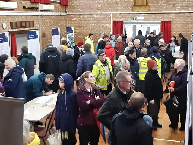 The Europa drop-in session at Burniston Village Hall
