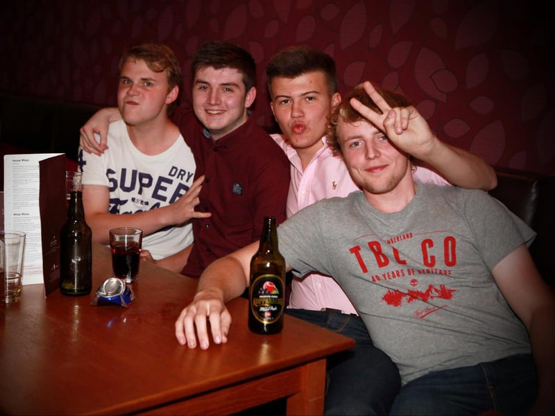 Gary, Josh, Max and Rory in Tui's cocktail bar
142431h