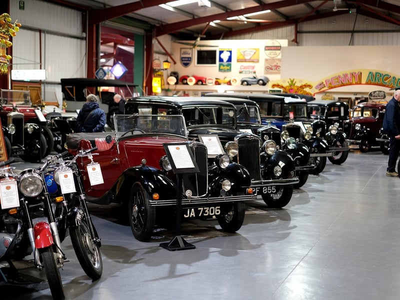 Vehicles on display.picture: Richard Ponter