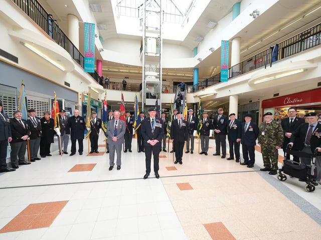 Standard Bearers, guests and organisers