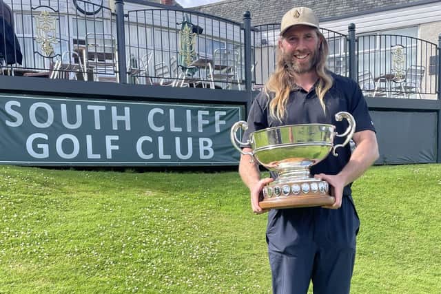 Andy Noble wins the South Cliff Golf Club Classic.