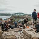 Big Ideas by the Sea archaeological dig in Scarborough - Pic credit: Matt Cooper