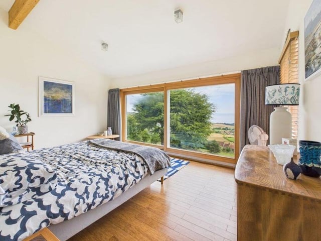 Fabulous scenery to wake up to in this spacious double room.