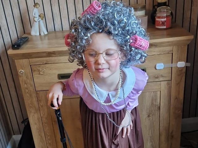 Arla-Joan loving life as Gangster Gran!