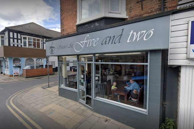 Suzie's @ five and two can be found on South Cliff Road near the seafront. One Tripadvisor review said "Suzie and her staff have always made us so welcome, the breakfast is always hot and freshly cooked, inexpensive too, faultless"