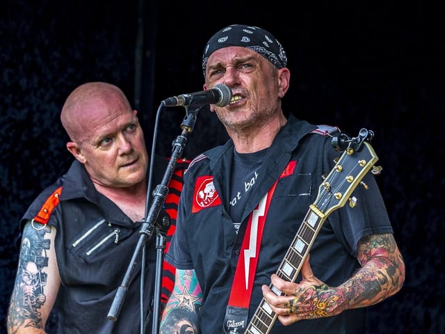 The Hot Rockets on stage. photo: Brian Murfield