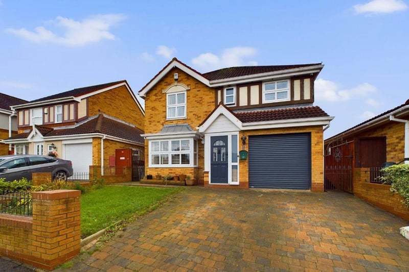 This four bedroom detached house is for sale with Hunters for £330,000.