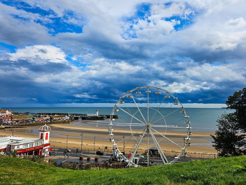 Jenna Jackson took this picture on Scarborough seafront on a day of rain and sun.
