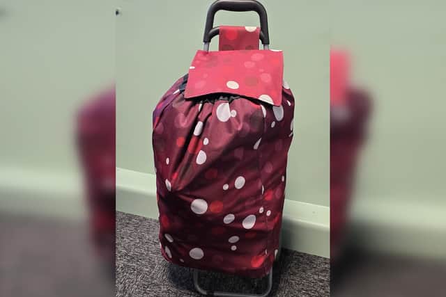 This bag was left in Candy Corner on Westborough in Scarborough on July 30.