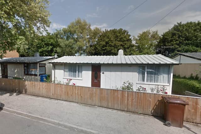 The three asbestos homes in Scarborough, which are set to be demolished. (Photo: Google Maps)
