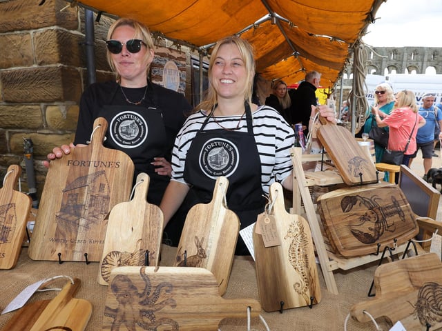 Fortunes at their stall - with bacon and kipper sarnies for sale too! picture: Richard Ponter
