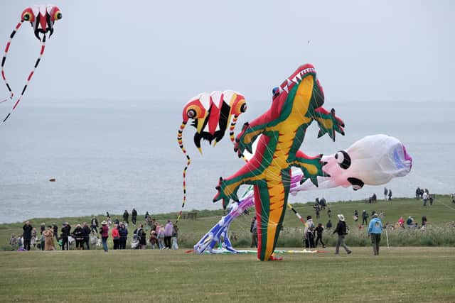 Bridlington Kite Festival will be held on Saturday, May 16 and Sunday, May 17. Photo Richard Ponter