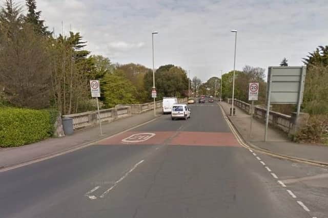 Glen Bridge, Scarborough - Image: Google Maps