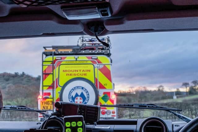 Cleveland Mountain Rescue Team (CMRT) were contacted by North Yorkshire Police to go to the aid of walker doing the Lyke Wake Walk who had fallen in water between Rosedale and Egton Bridge, thereby becoming wet and very cold.