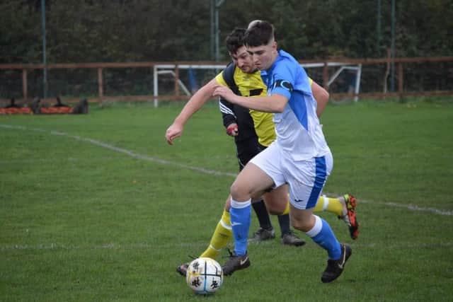 Heslerton's man of the match was skipper Ollie Stanton