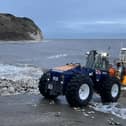 Flamborough RNLI Lifeboat returning to station - Image: RNLI/Flamborough RNLI