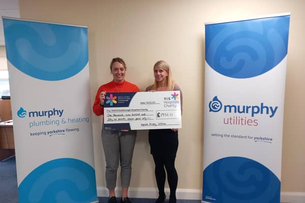 Murphy Utilities hosted a successful charity golf day, raising an impressive £1,956 in support of the Urgent and Emergency Care Appeal for Scarborough Hospital.
