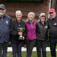 Kevin Gates and Allison Roe wins Sunday Drawn Pairs Merit at Borough