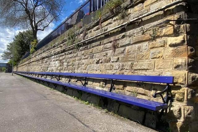 Yorkshire Coast Community Rail Partnership will test whether it is possible to fit 230 people on the longest station seat in the world