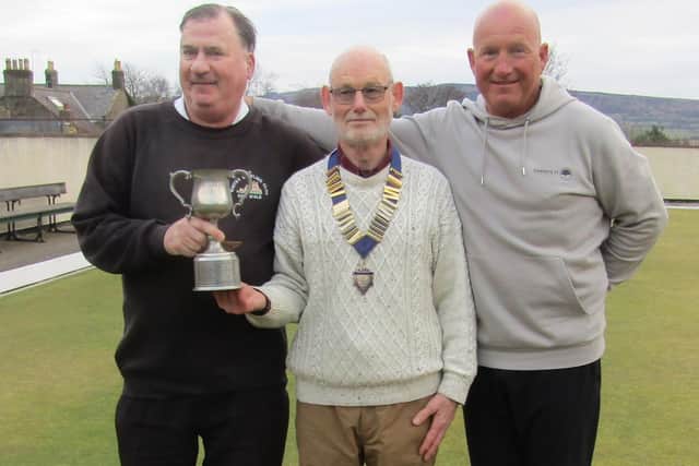Left, Whitby’s crown green bowls star Kenny Wale retains Winter Championship at Robin Hood’s Bay