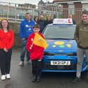 Whitby driving instructors at the Big Learner Relay for Children in Need.