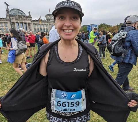 Scarborough Athletic Club's Juliette Pilgrim hit top form at the Berlin Marathon.