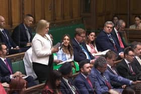 Alison Hume MP speaks in the House of Commons